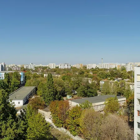 Sunset Rooftop Near Baba Novac * Bucharest