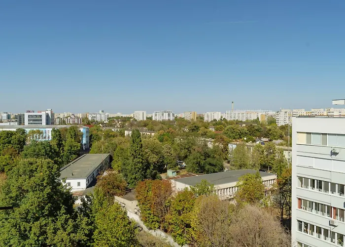 Sunset Rooftop Near Baba Novac * Бухарест
